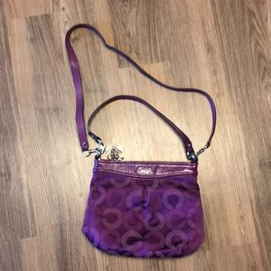 Coach crossbody bag.